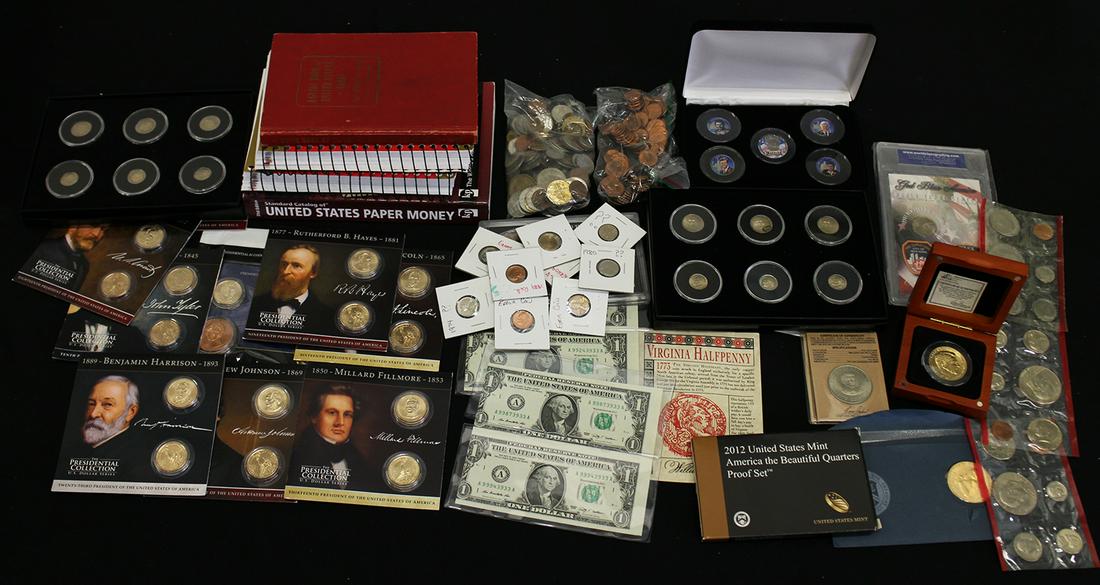 COIN COLLECTION W/ BOOKS (1 of 4)