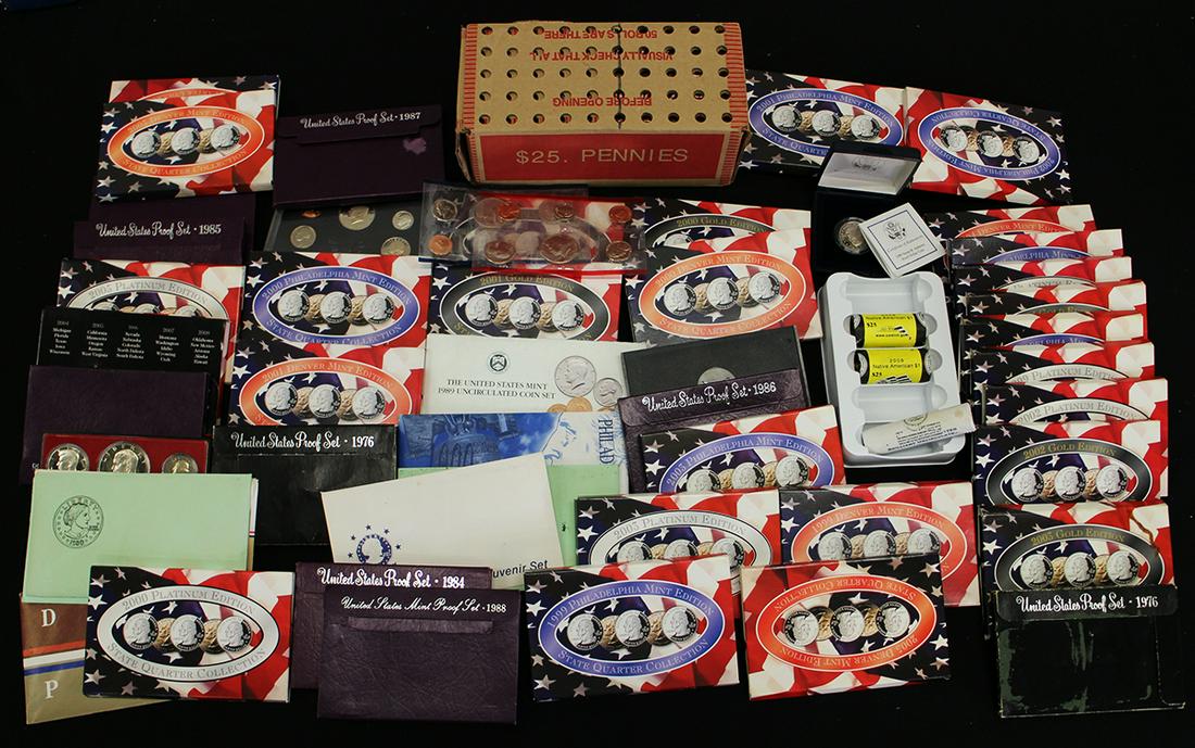 U.S. COIN COLLECTION, PROOF SETS, & MORE (1 of 3)