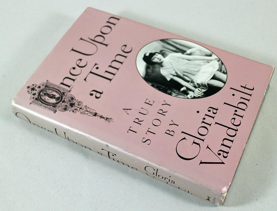 ONCE UPON A TIME - SIGNED BY GLORIA VANDERBILT (1 of 2)
