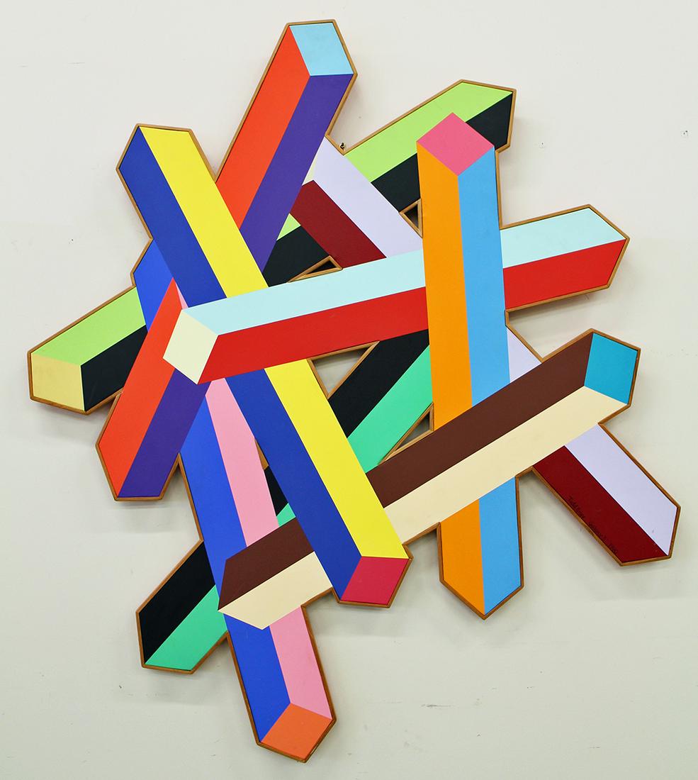 TODD GRAY MODERN GEOMETRIC WALL ART (1 of 3)