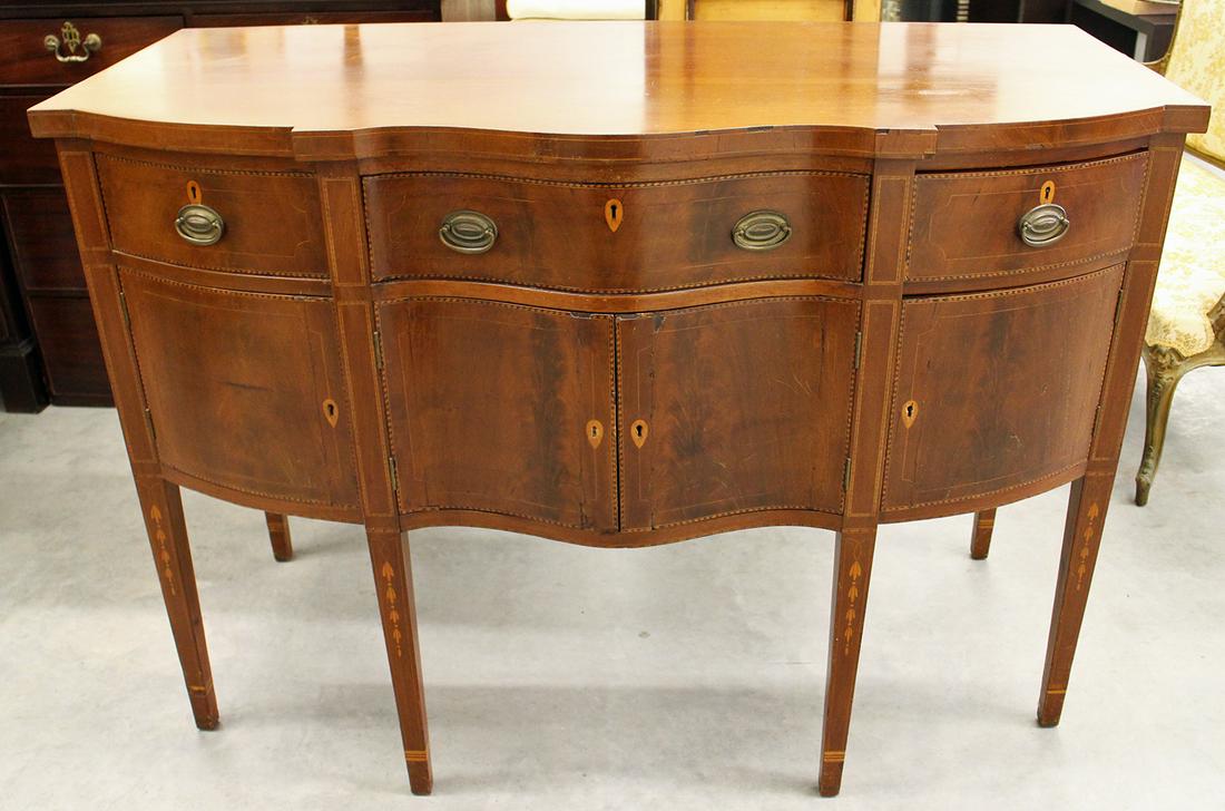 18TH CENTURY HEPPLEWHITE SIDEBOARD (1 of 4)