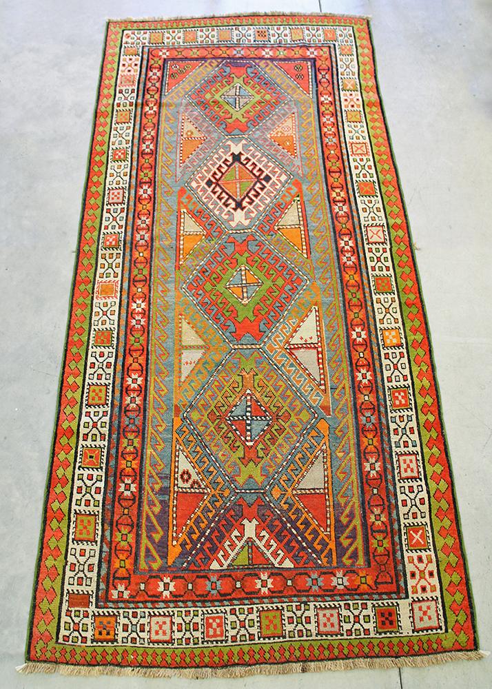 RUSSIAN KAZAK RUG - 44" x 95" (1 of 3)