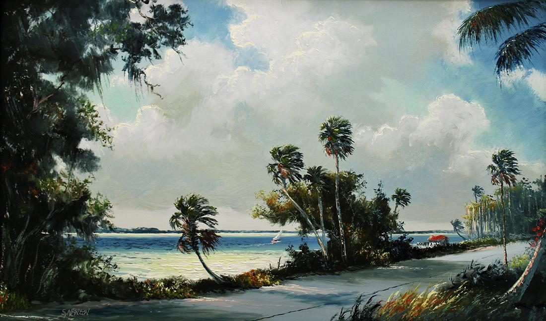 SAM NEWTON HIGHWAYMEN PAINTING (1 of 5)
