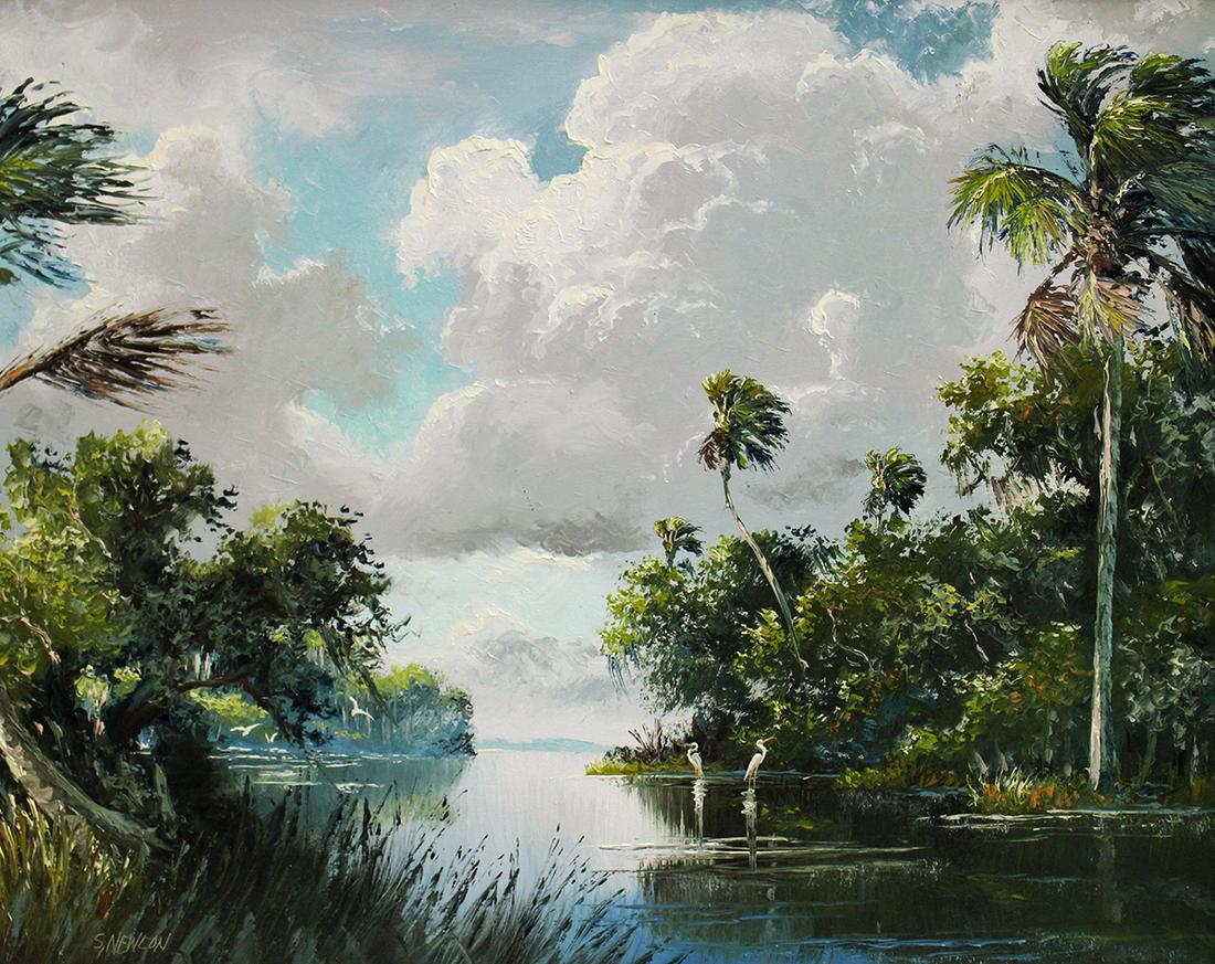 SAM NEWTON HIGHWAYMEN PAINTING (1 of 4)