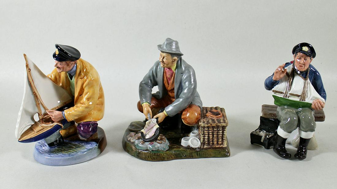 (3) ROYAL DOULTON NAUTICAL FIGURINES (1 of 4)