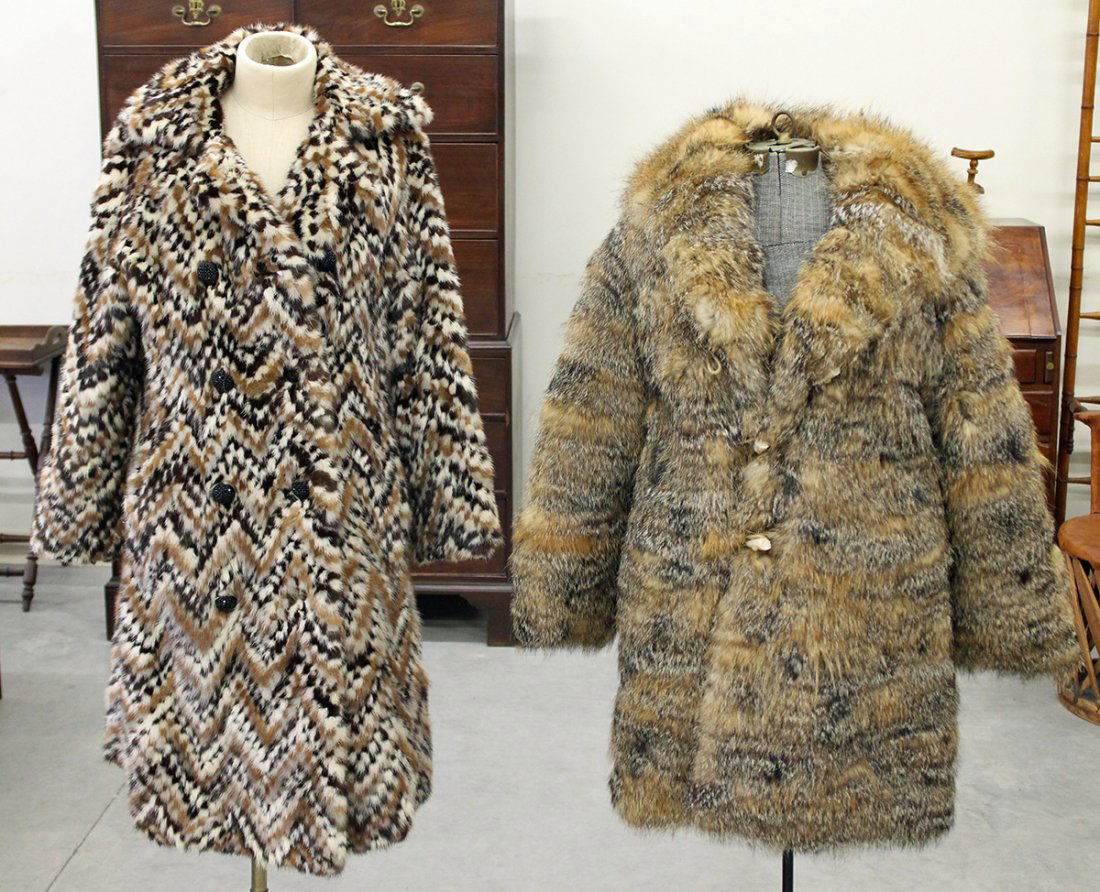 (2) VINTAGE FUR COATS (1 of 4)