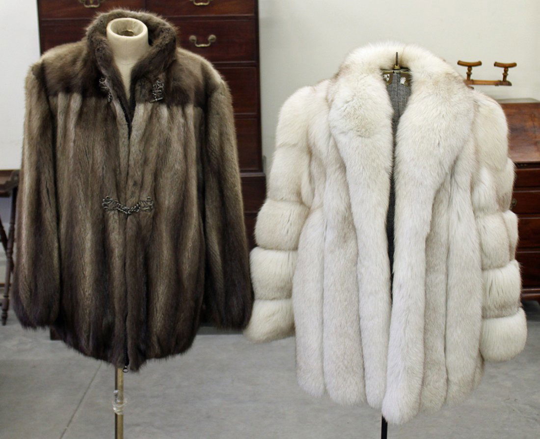(2) VINTAGE FUR COATS (1 of 4)