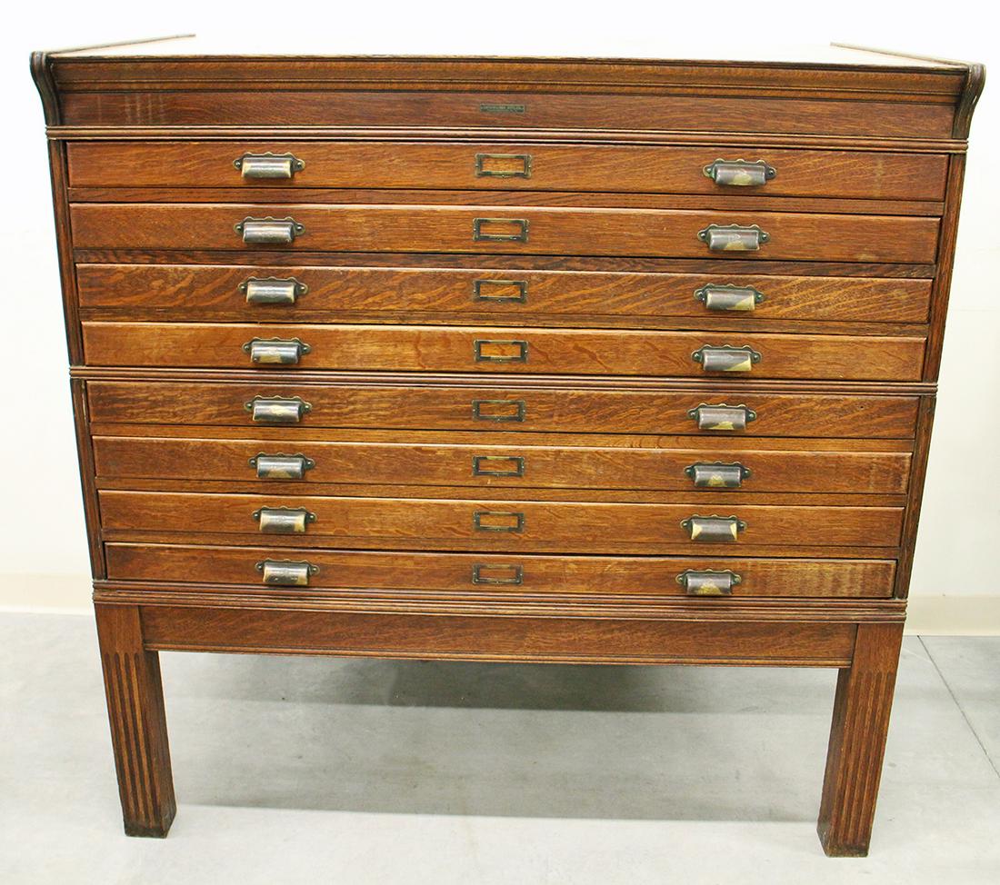 YAWMAN ERBE MFG ARCHITECT FILE CABINET (1 of 5)