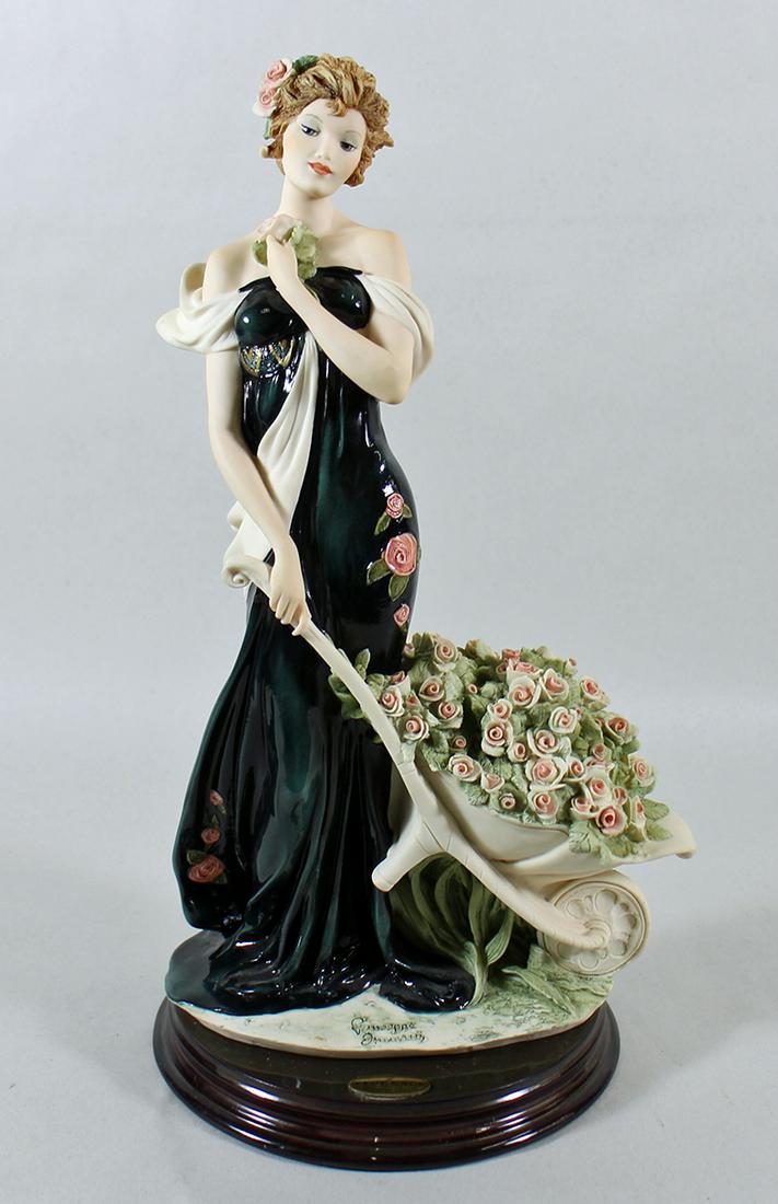 GIUSEPPE ARMANI "GATHERING ROSES" FIGURINE (1 of 2)
