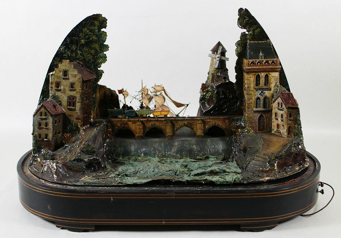 ANTIQUE AUTOMATON DIORAMA (1 of 6)