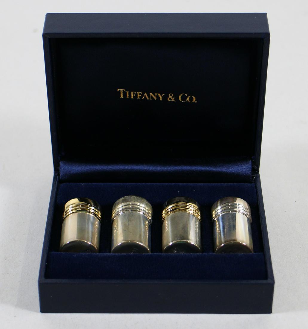 TIFFANY & CO. SMALL STERLING SALT & PEPPER SHAKERS (1 of 2)