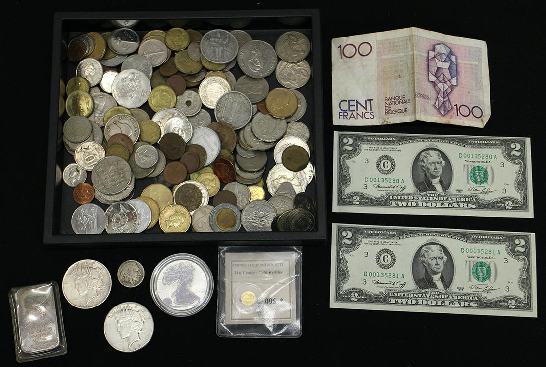 U.S. & FOREIGN COIN COLLECTION (1 of 3)