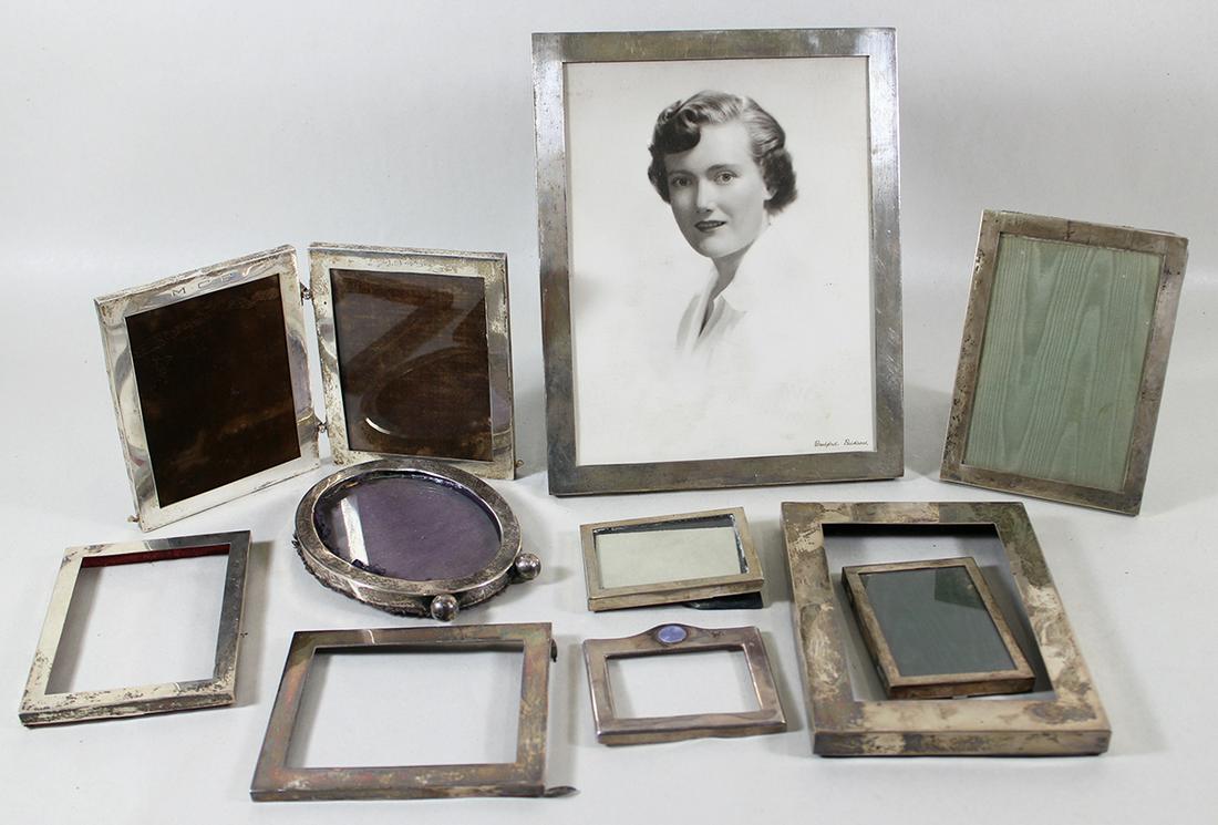 STERLING SILVER PICTURE FRAME COLLECTION (1 of 2)