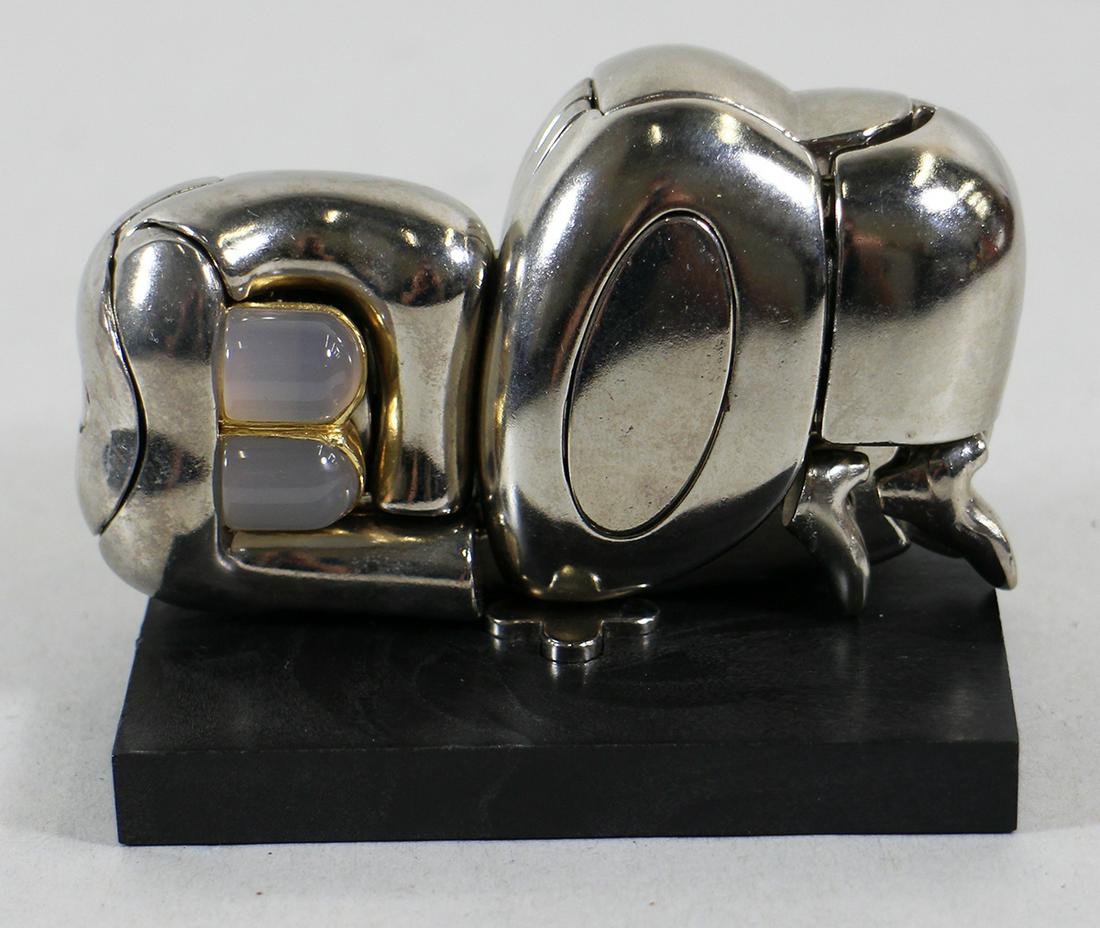 MIGUEL BERROCAL "MINI ZORAIDA" PUZZLE SCULPTURE: Miguel Berrocal (1933-2006) "Mini Zoraida" puzzle sculpture. It measures 3.25" x 2" x 1.25". It is signed and numbered 3903.