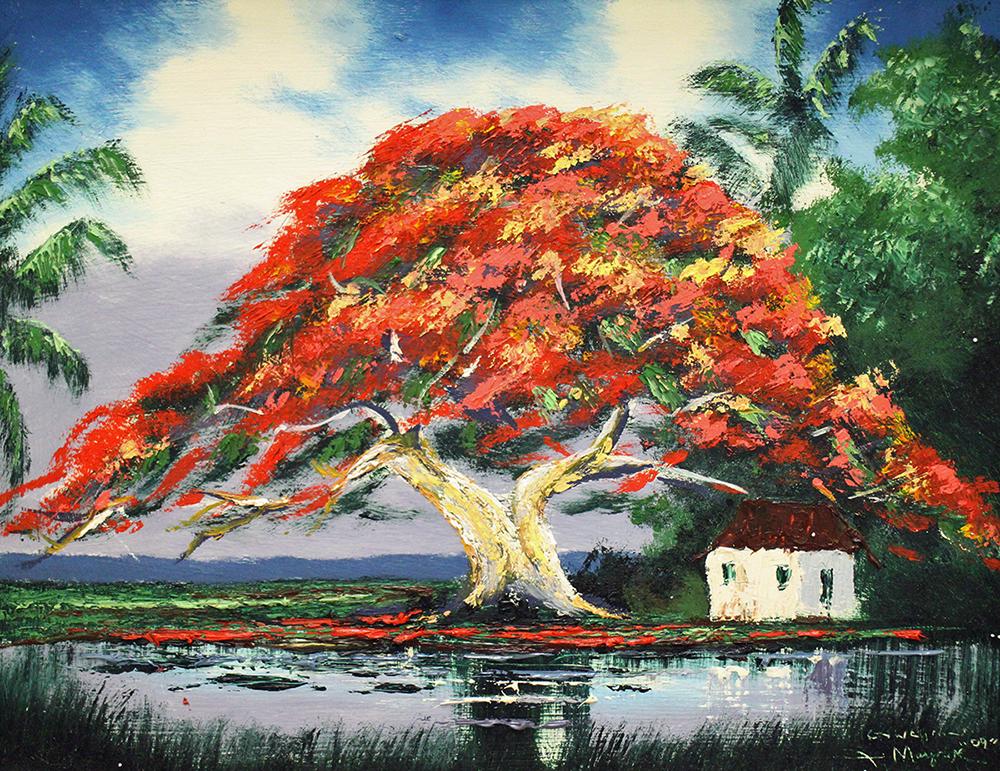 JOHN MAYNOR HIGHWAYMEN PAINTING (1 of 4)