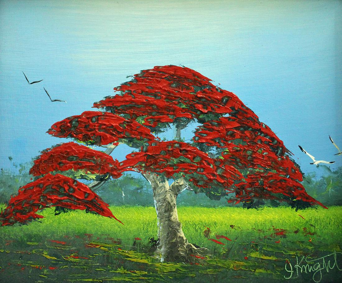 ISAAC KNIGHT HIGHWAYMEN PAINTING (1 of 4)