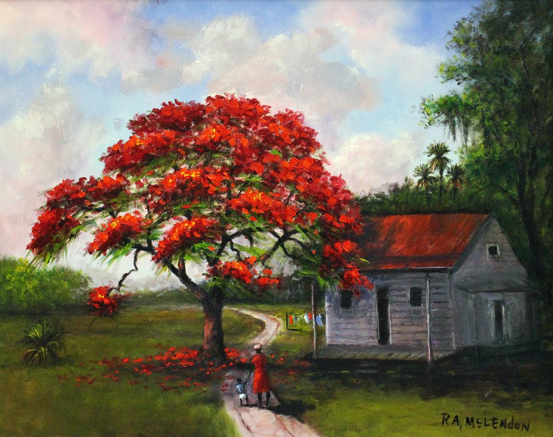 ROY MCLENDON HIGHWAYMEN PAINTING (1 of 4)