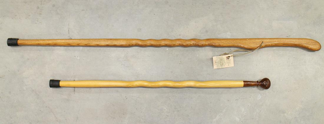 WOOD WALKING STICK & CANE (1 of 1)