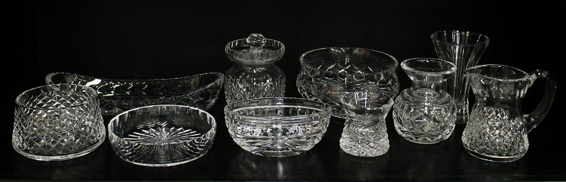 (10) ASSORTED PIECES OF WATERFORD CRYSTAL (1 of 3)