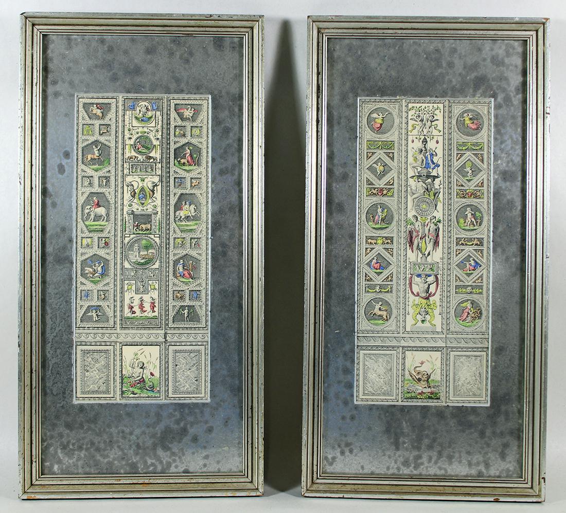 (2) NEOCLASSICAL FRAMED PRINTS (1 of 3)
