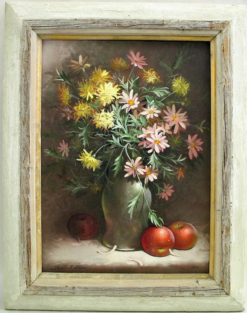 DONALD F. ALLAN STILL LIFE PAINTING (1 of 2)