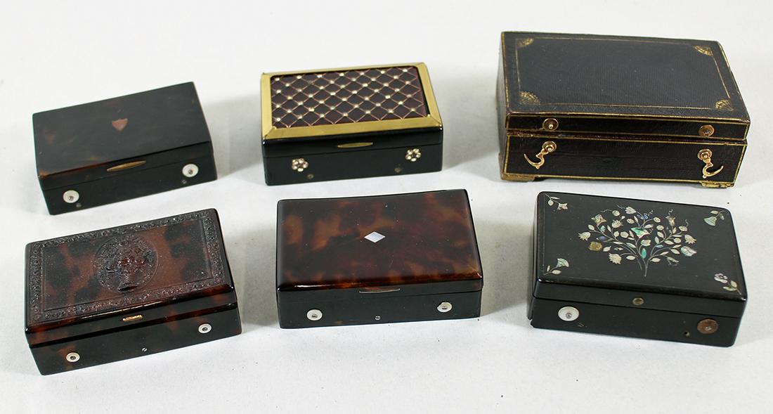 (6) ANTIQUE CYLINDER MUSIC BOXES (1 of 4)