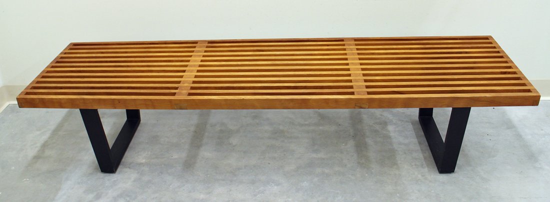 HERMAN MILLER GEORGE NELSON SLAT BENCH (1 of 4)