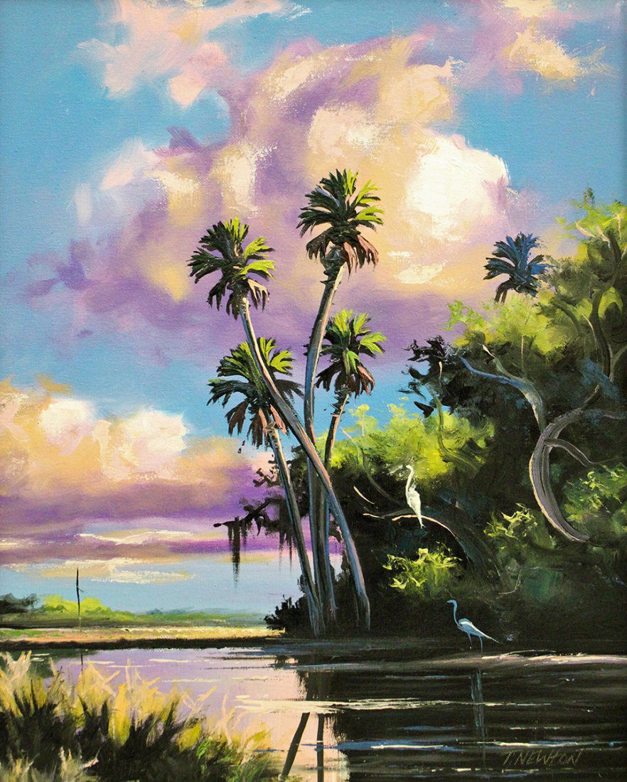 TRACY NEWTON FLORIDA PAINTING (1 of 4)