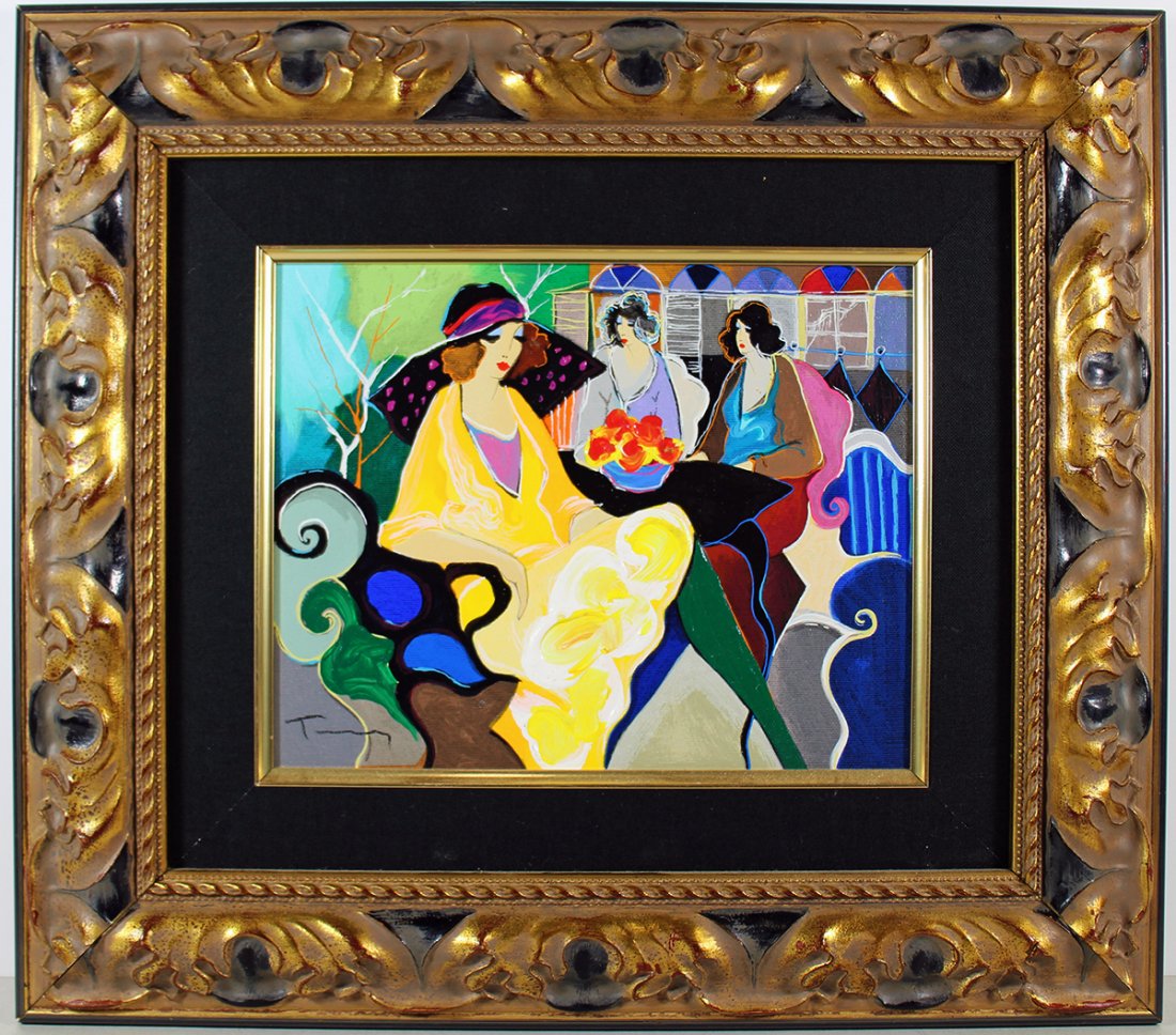 ITZCHAK TARKAY HAND EMBELLISHED SERIGRAPH (1 of 4)