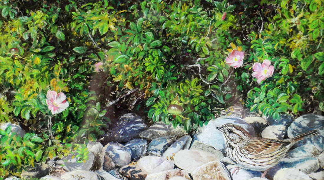 CINDY HOUSE PASTEL PAINTING (1 of 4)