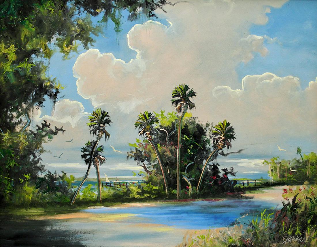TRACY NEWTON FLORIDA PAINTING (1 of 4)