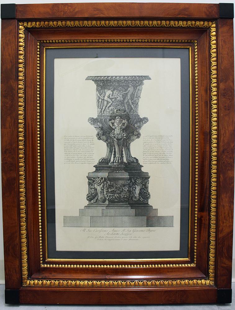 GIOVANNI BATTISTA PIRANESI URN ETCHING (1 of 3)