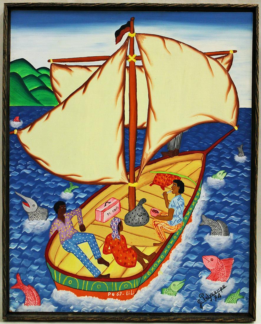 JEROME POLYCARPE HAITIAN PAINTING (1 of 4)