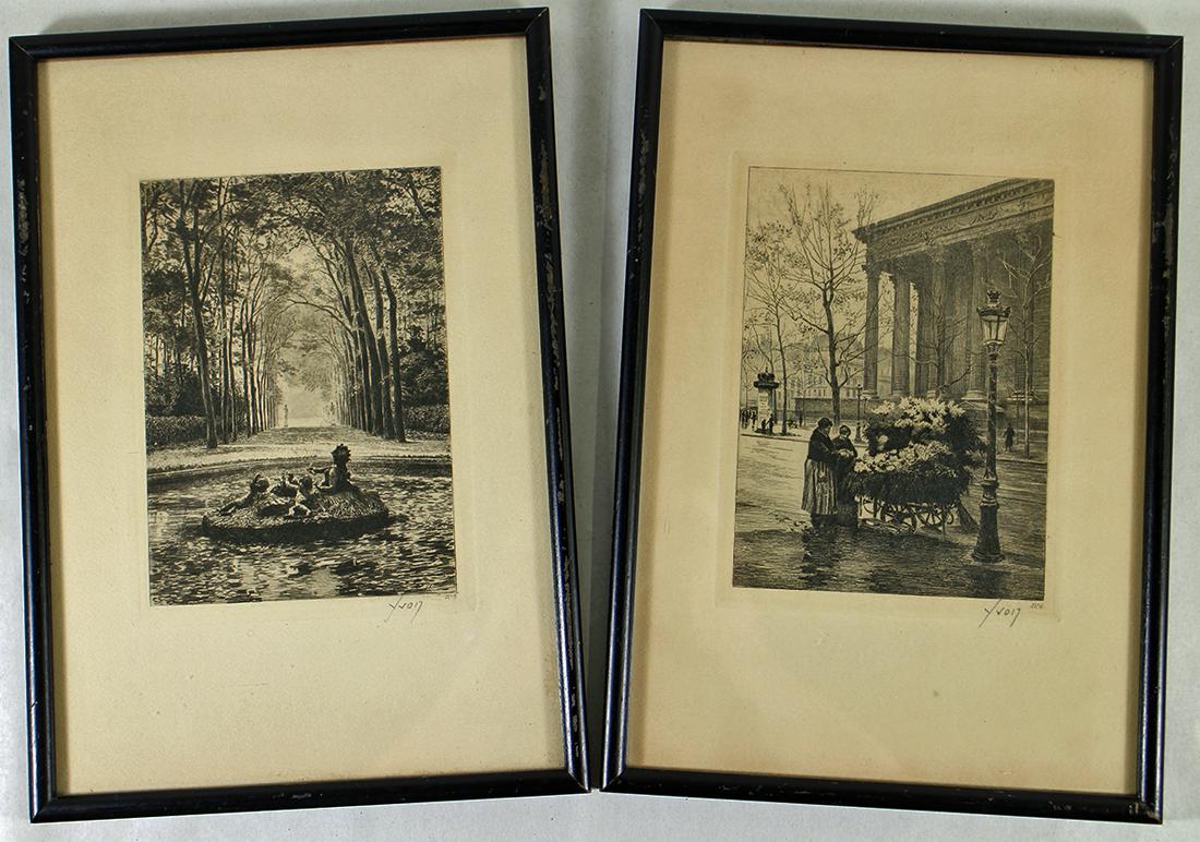 (2) FRENCH YVON ETCHINGS (1 of 3)