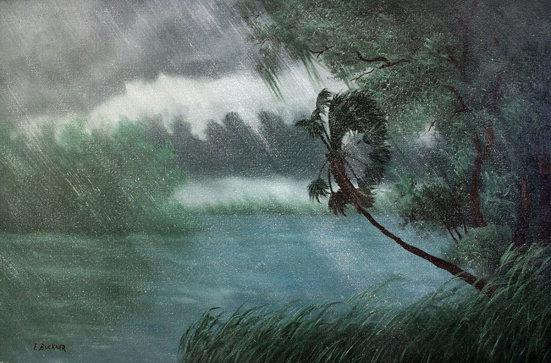 ELLIS BUCKNER HIGHWAYMEN PAINTING (1 of 5)