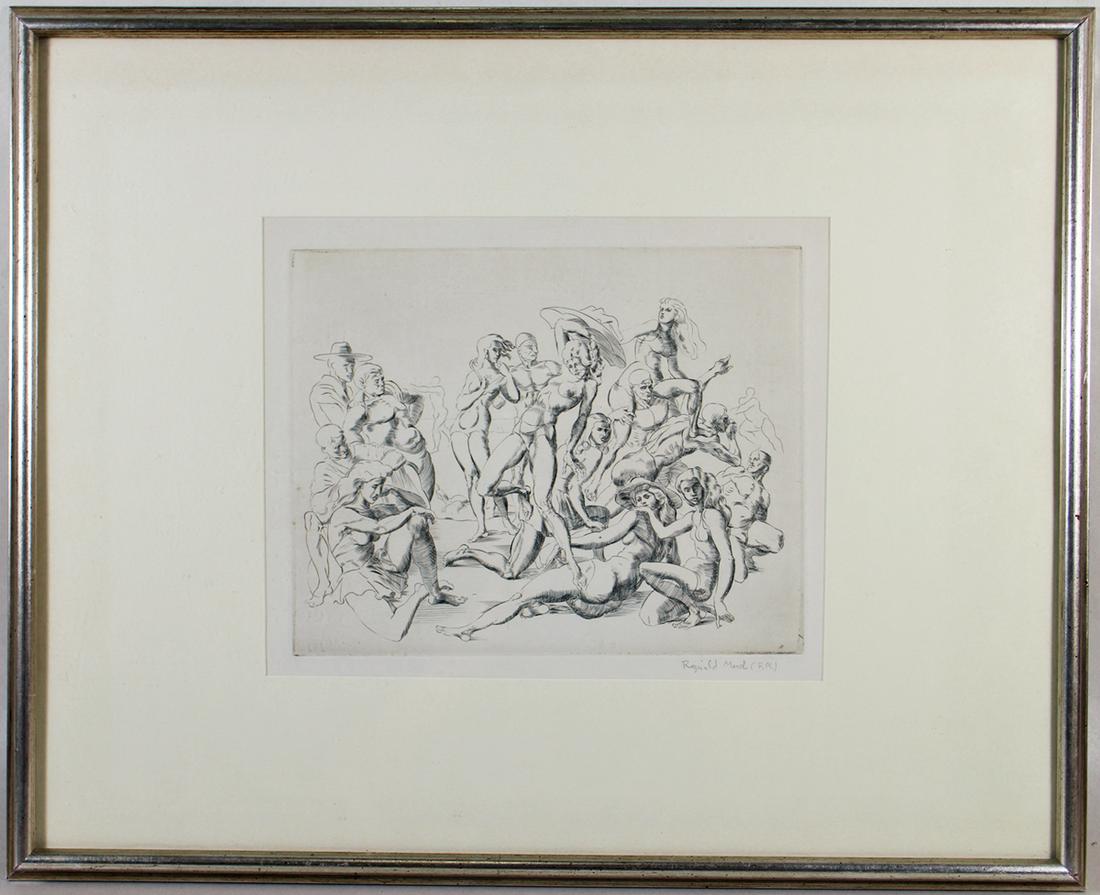 REGINALD MARSH ESTATE ETCHING (1 of 3)