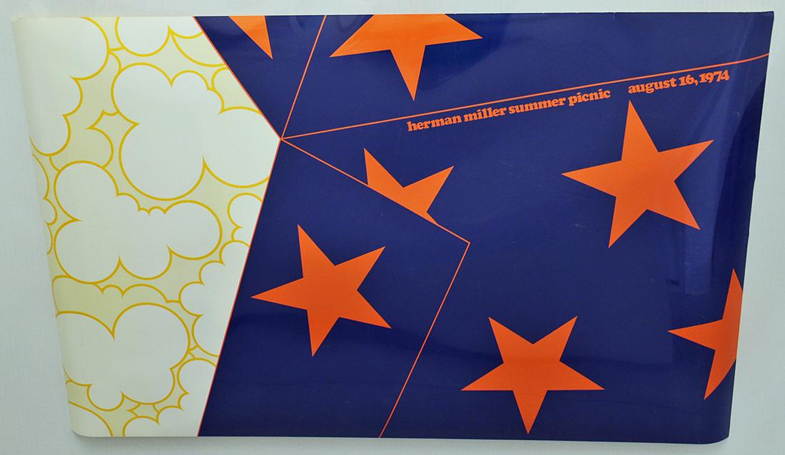 HERMAN MILLER 1974 SUMMER PICNIC POSTER (1 of 3)
