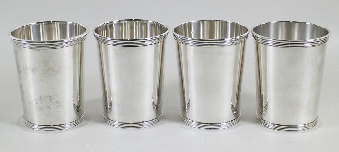(4) STERLING MINT JULEP CUPS (1 of 2)