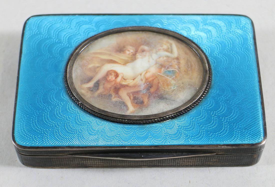 OTTO HINTZE 935 SILVER GUILLOCHE BOX (1 of 6)