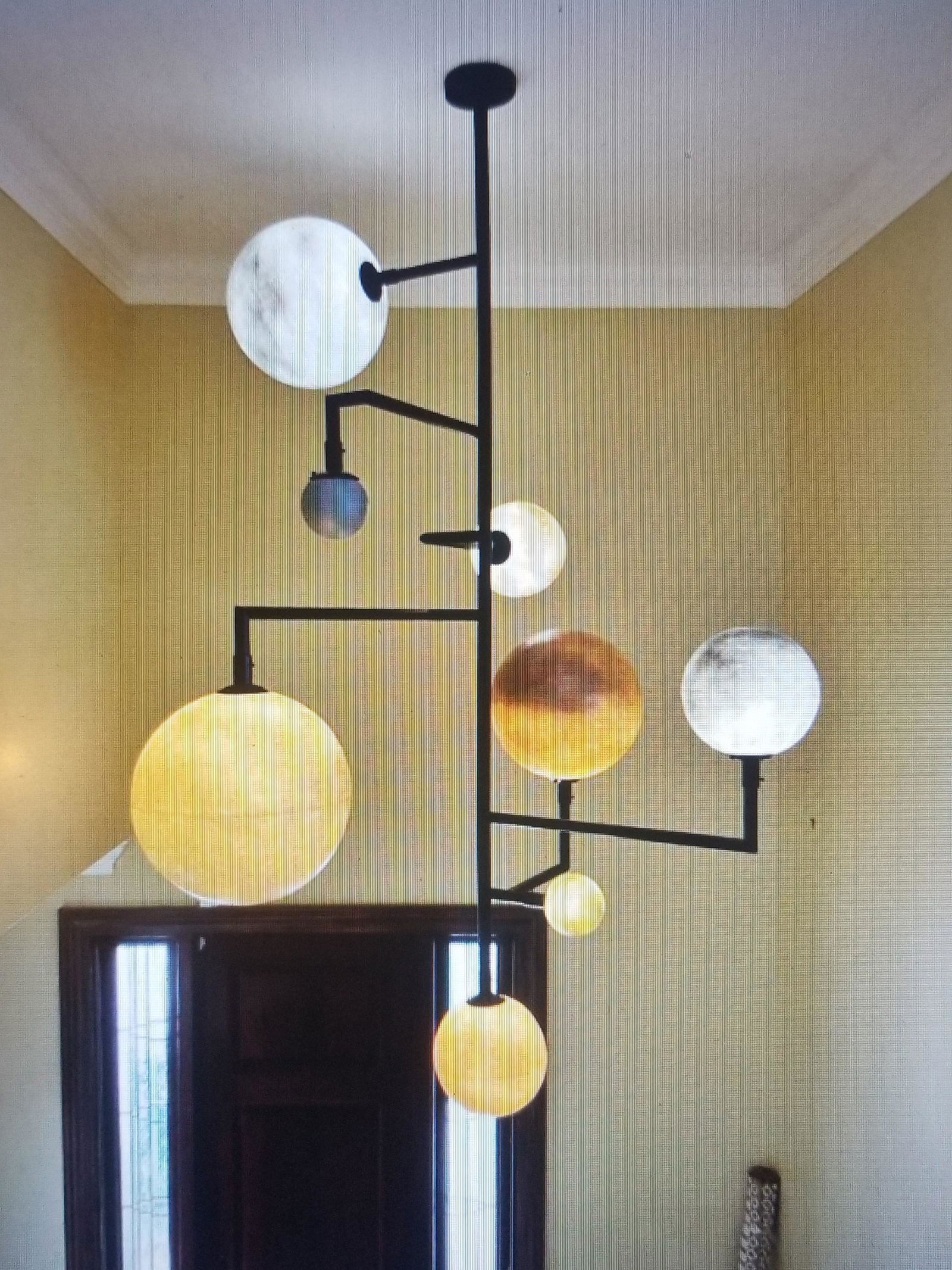 ATTB. DIMOREMILANO SOLAR SYSTEM CHANDELIER (1 of 8)