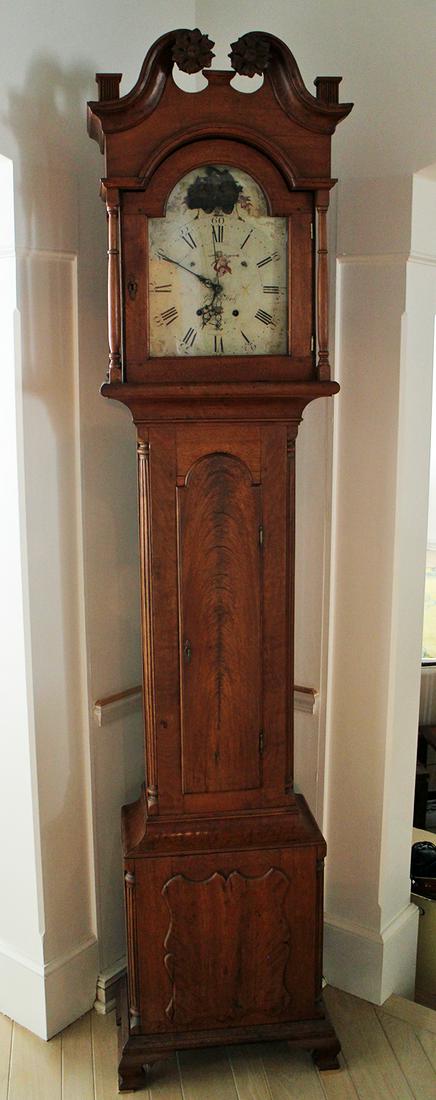 18TH CENT. GEORGE HOFF LANCASTER TALL CASE CLOCK (1 of 4)