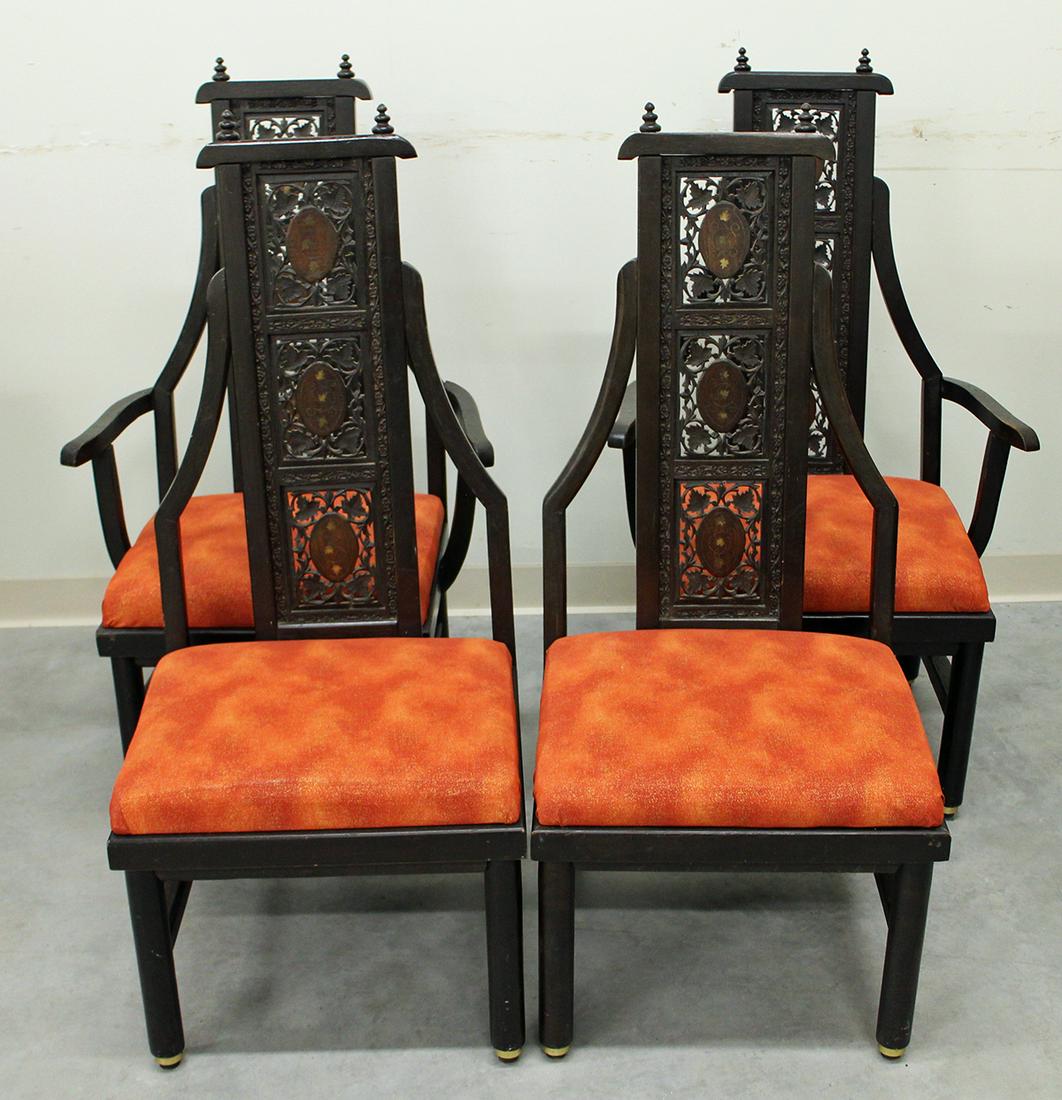 (4) WHITECRAFT OF MIAMI CHAIRS (1 of 5)