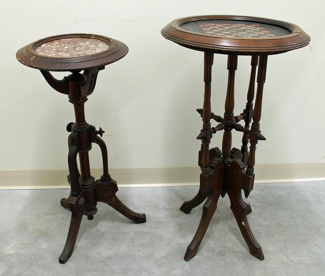(2) VICTORIAN TABLES (1 of 4)
