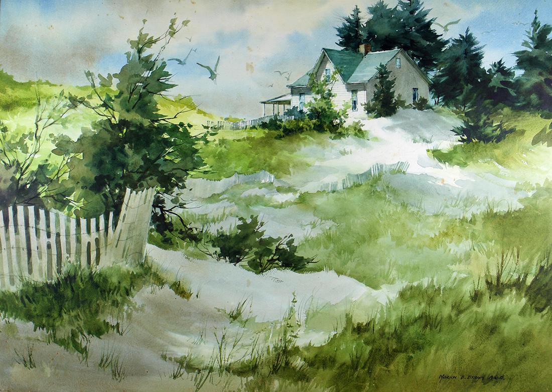MARION B. BROWN WATERCOLOR (1 of 4)