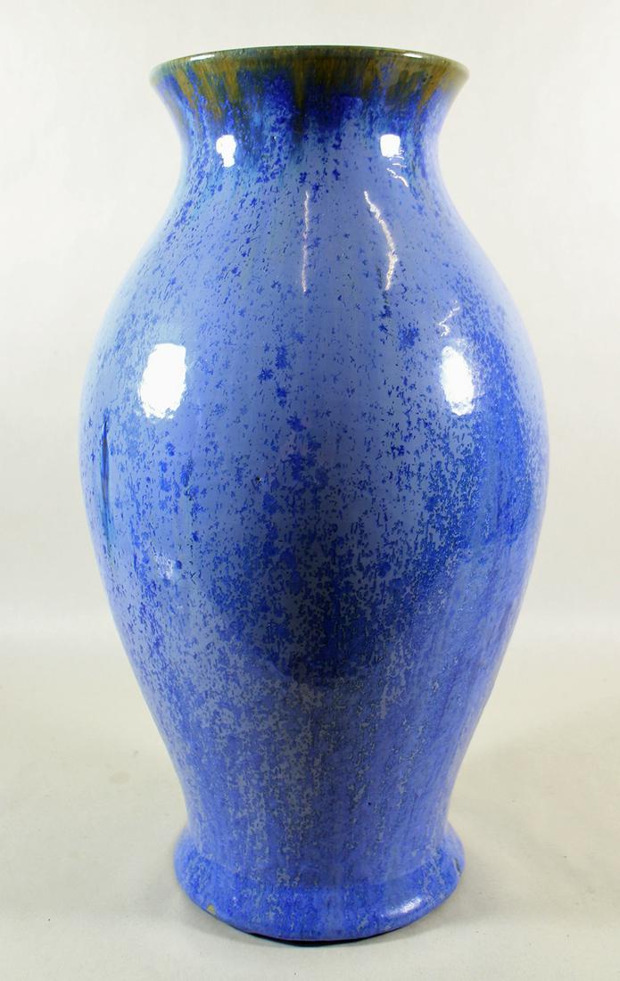 FULPER BLUE FLAMBE GLAZE VASE (1 of 3)