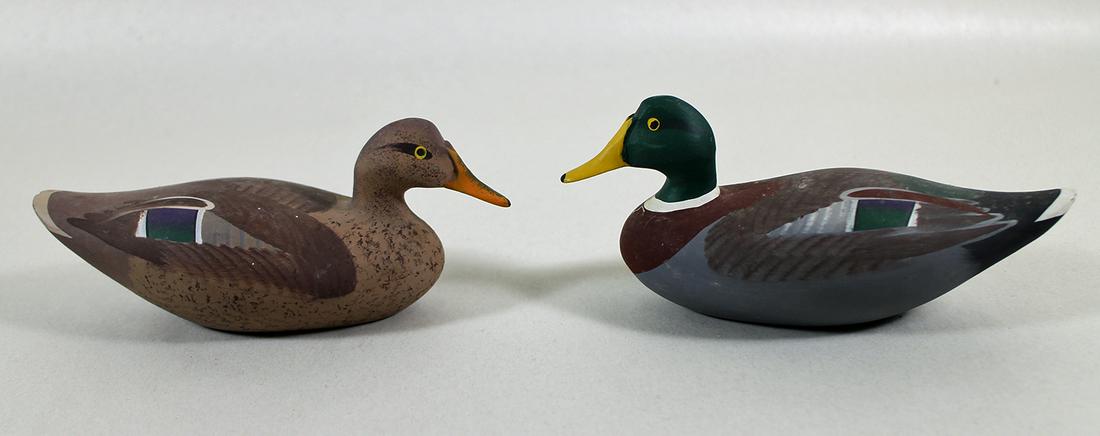 (2) MINIATURE DUCK DECOYS HAVRE DE GRACE MD (1 of 3)