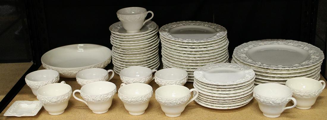 62 PC WEDGWOOD QUEENS WARE CHINA SET (1 of 4)