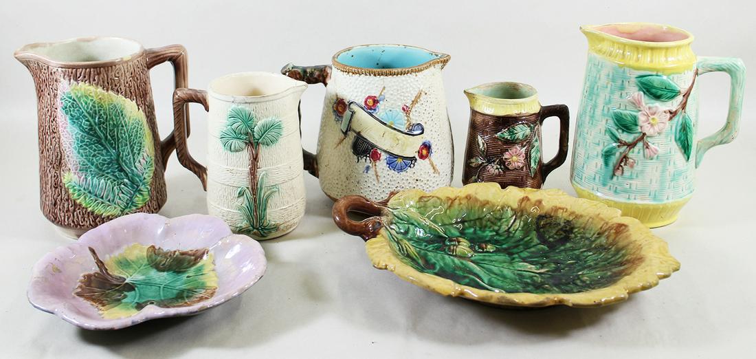 MAJOLICA POTTERY COLLECTION (1 of 4)