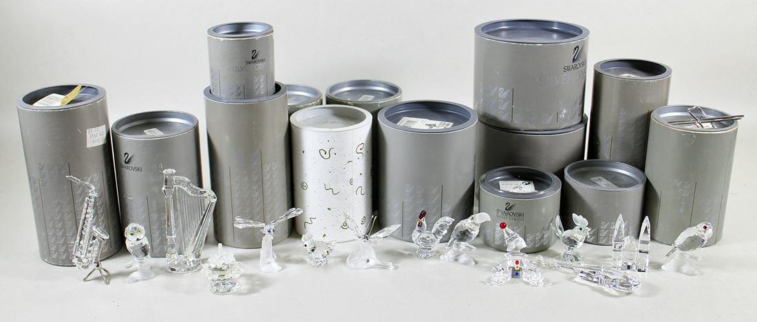 (14) SWAROVSKI CRYSTAL FIGURINES (1 of 4)