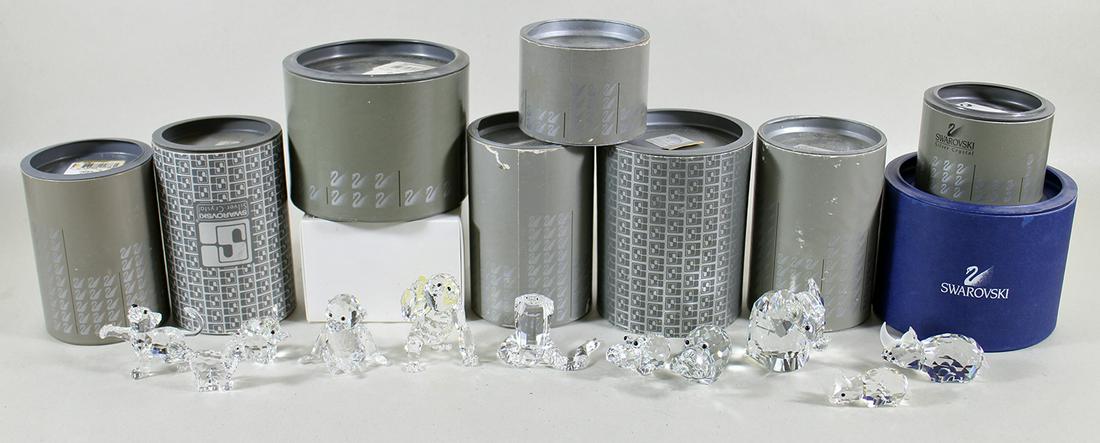 (10) SWAROVSKI CRYSTAL FIGURINES (1 of 4)